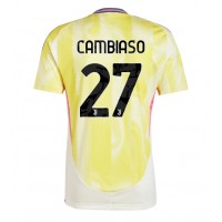 Juventus Andrea Cambiaso #27 Auswärtstrikot 2024-25 Kurzarm